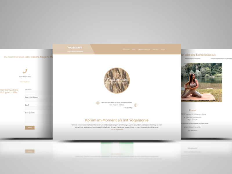 Website Yogamonie